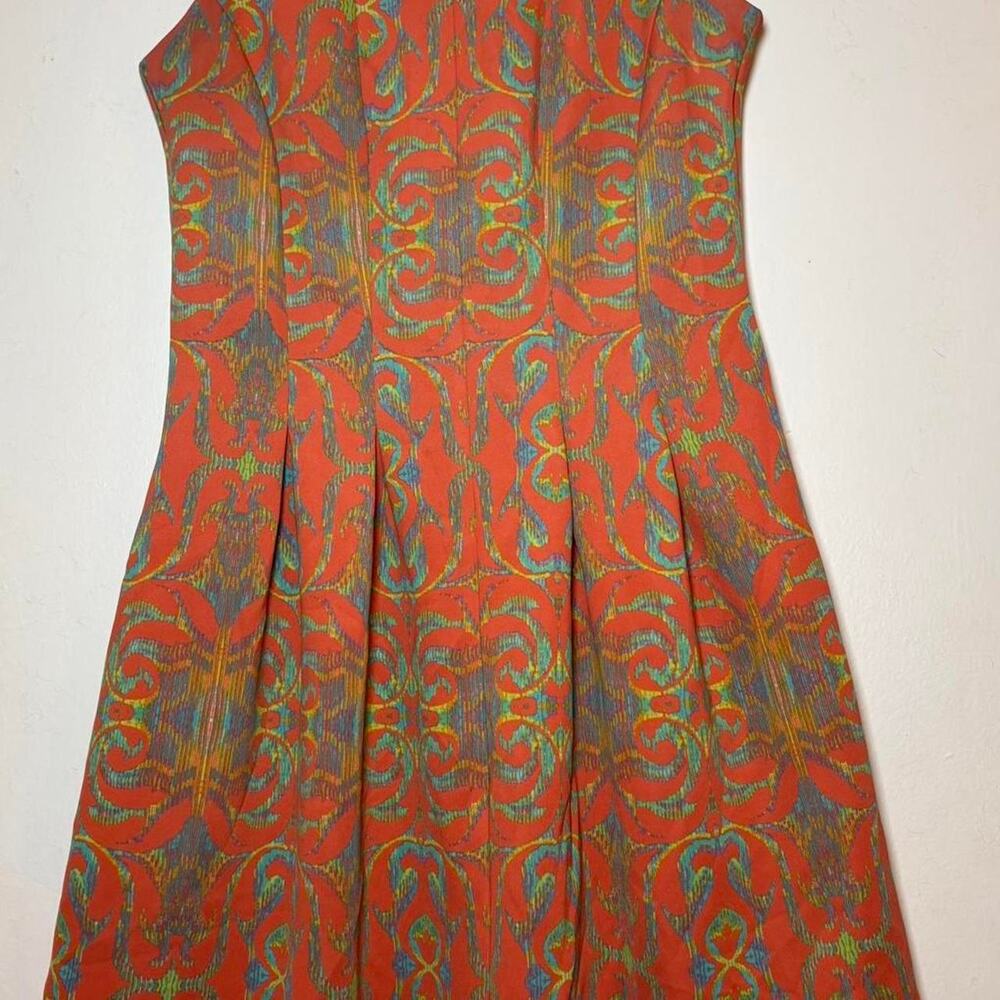GAbby skye orange multicoloured dress